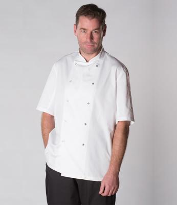 Short Sleeve Coolmax® Chef's Jacket ADC AF005