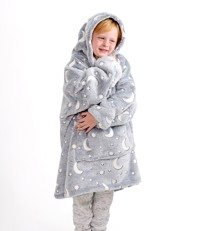 Kids Oversized Hooded Blanket Brand Lab BH101