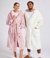 Unisex Hooded Cuffed Robe Brand Lab BH104