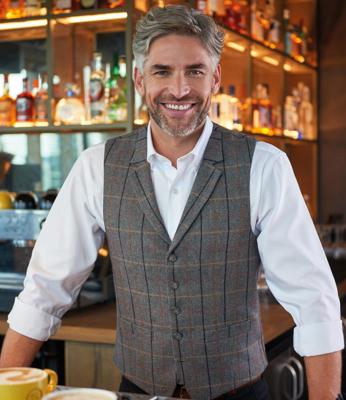 Memphis Tweed Waistcoat Brook Taverner BK520