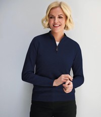 Ladies Taylor 1/4 Zip Jumper Brook Taverner BK546