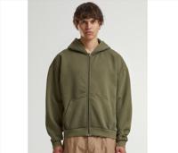 STONEWASH HEAVY ZIP HOODIE BUILD YOUR BRAND BY295