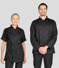 Short Sleeve Chef's Jacket Dennys AF002