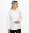 Ladies Long Sleeve Premium Chef's Jacket Dennys DE005