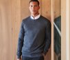 MEN'S CREW NECK JUMPER HENBURY HY725