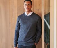 MEN'S CREW NECK JUMPER HENBURY HY725