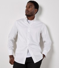 Premium Long Sleeve Tailored Oxford Shirt Kustom Kit K188