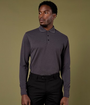 Long Sleeve Poly/Cotton Piqué Polo Shirt Kustom Kit K430