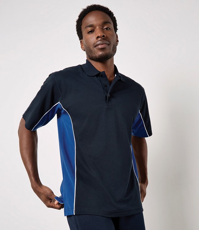 Track Poly/Cotton Piqué Polo Shirt Kustom Kit K475
