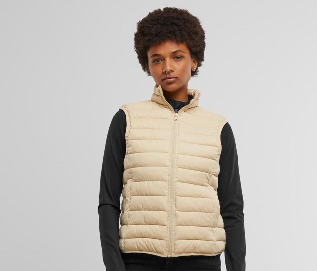 Ladies Light Puffer Vest NEW MORNING STUDIOS NM032