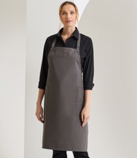 Recycled Polyester and Fairtrade Organic Cotton Bib Apron Premier PR120
