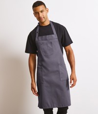 Cotton Chino Bib Apron Premier PR132