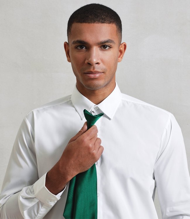 'Colours' Satin Clip Tie Premier PR755