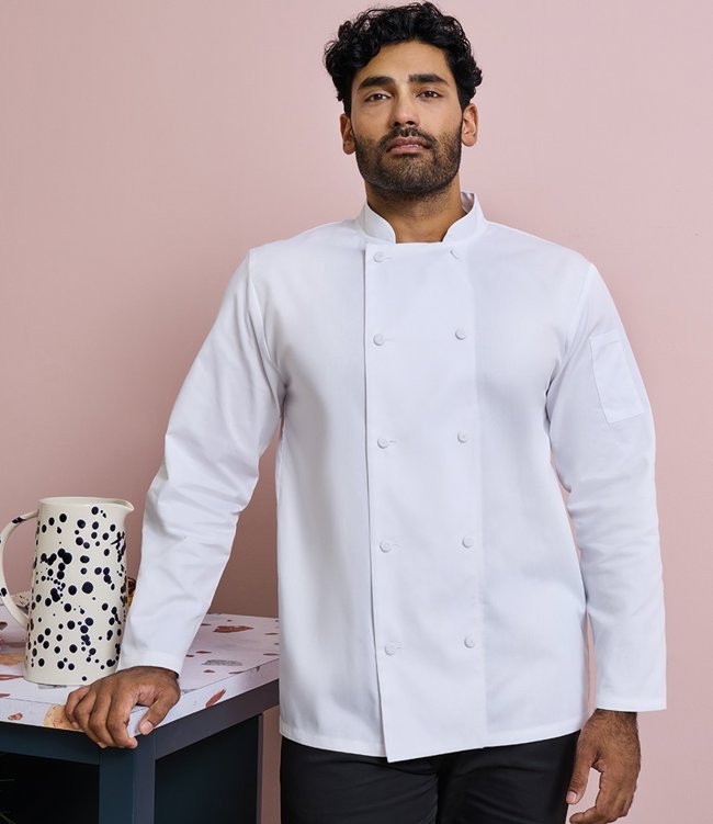 Coolchecker® Long Sleeve Chef's Jacket Premier PR903