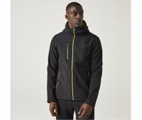 NAVIGATE 2 LAYER HOODED SOFTSHELL JACKET REGATTA RGA705