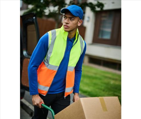 HI-VIS PRO FULL ZIP GILET REGATTA RGS257