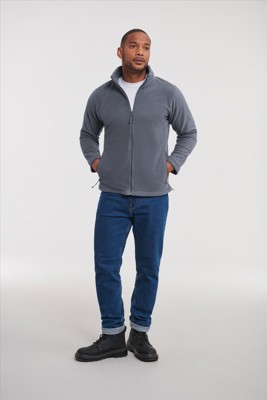 Russell Men Full Zip Outdoor Fleece Russell Athletic 9870M