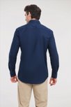 Russell Men LSL Tailored Oxford Shirt Russell Athletic 9922M