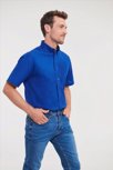 Russell Men Shortsleeve Classic Oxford Shirt Russell Athletic 9933M