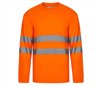 COTON/POLYESTER LS HIGH VISIBILITY T-SHIRT VELILLA V35614