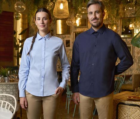 WOMEN'S LS STRETCH SHIRT VELILLA V5019S